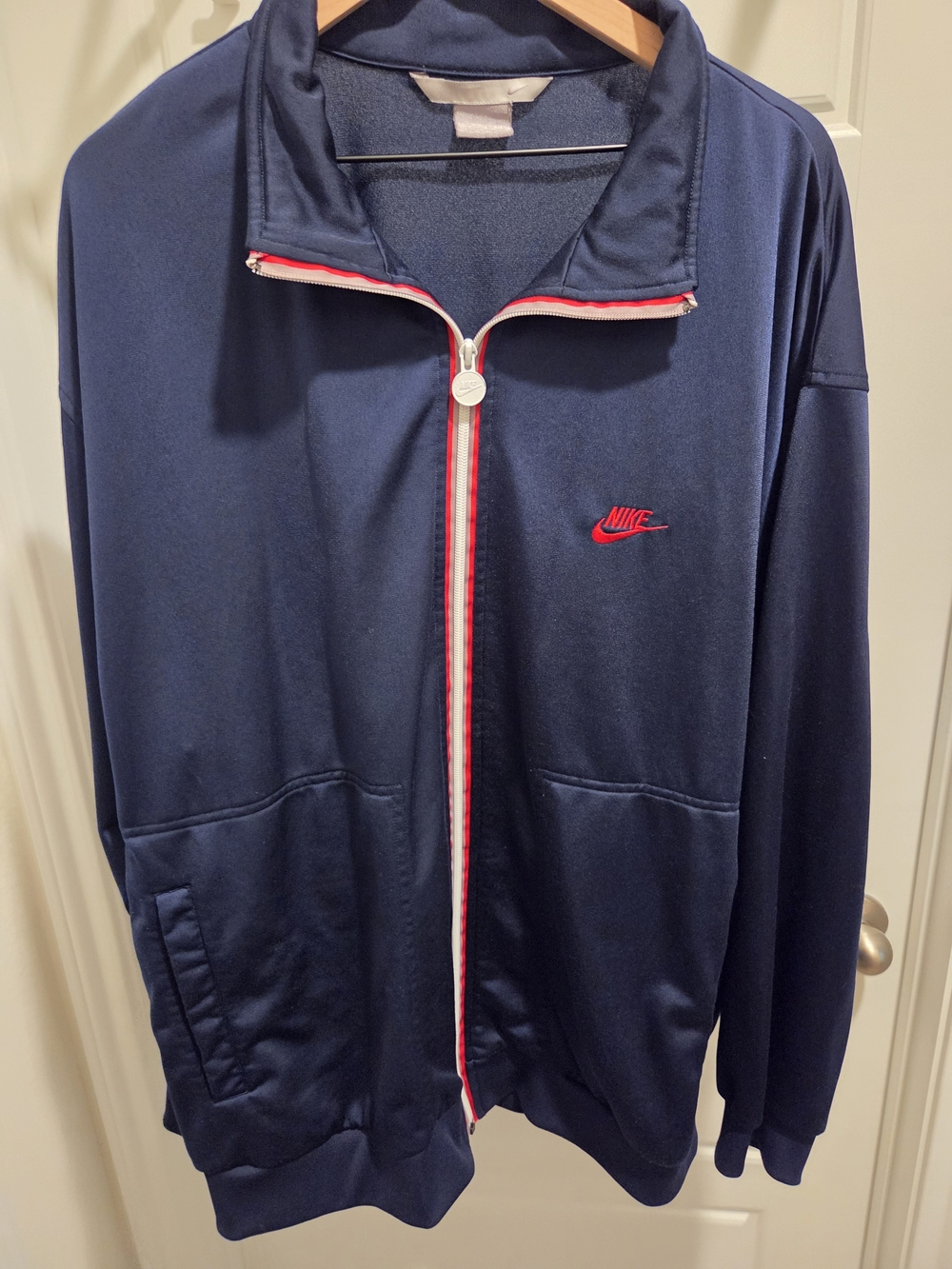 Nike Men's Navy Vintage Y2K Jacket